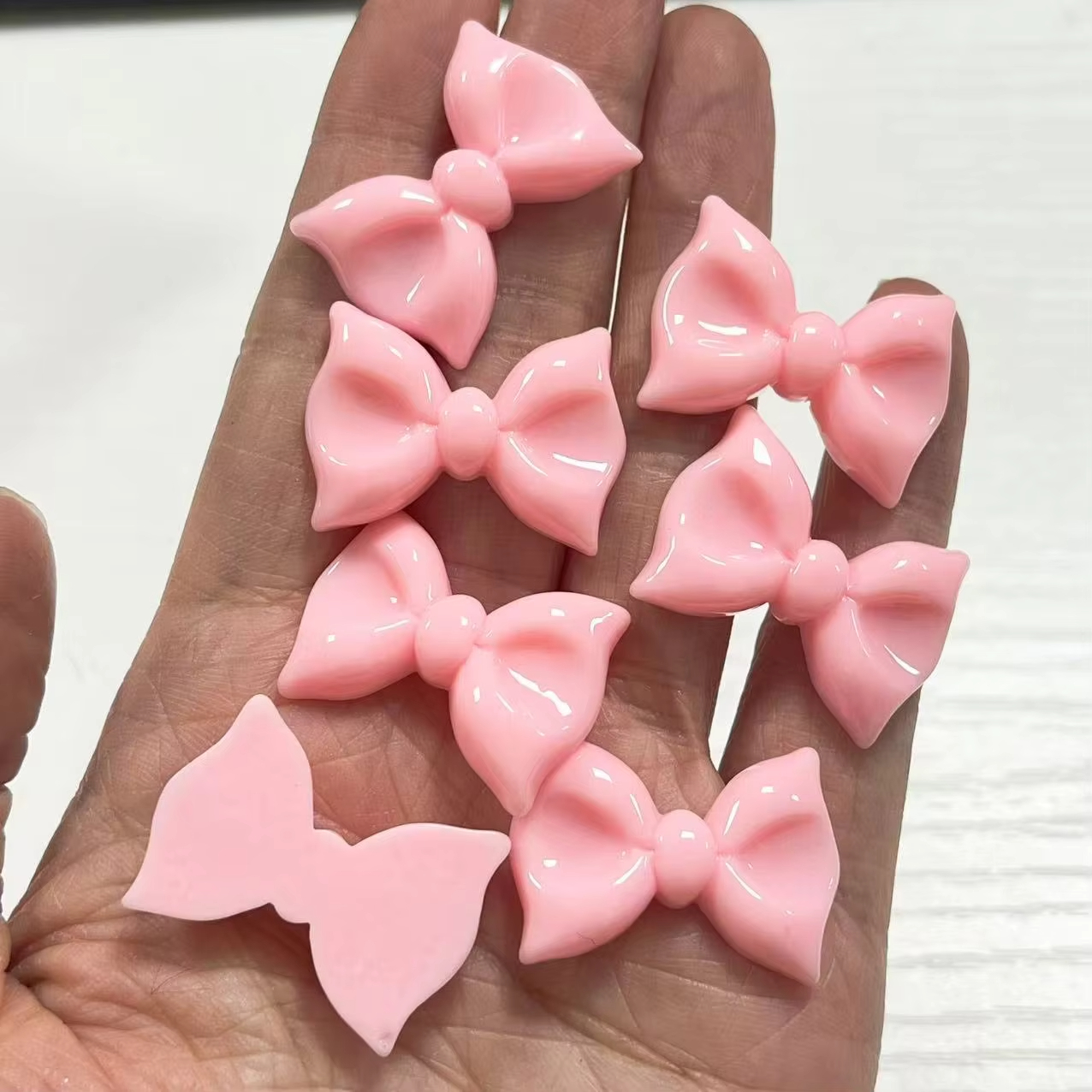 Phone Cases Europe - 10Pcs White Black Bow Tie Love