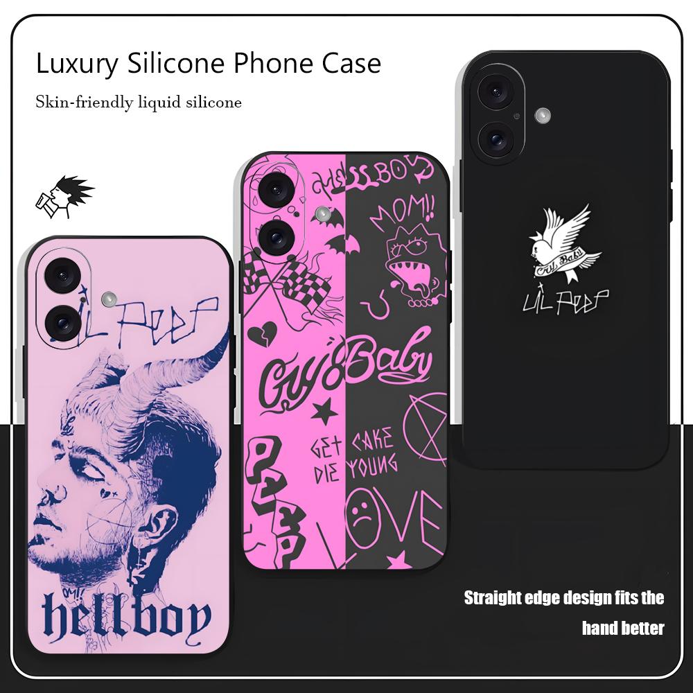 Phone Cases Iphone 16 - L-Lil Peep Famous Star Popular Phone