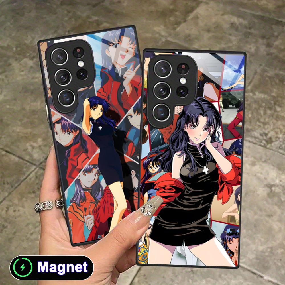 Phone Cases With Magnet - EVAN Misato Katsuragi Phone Case for