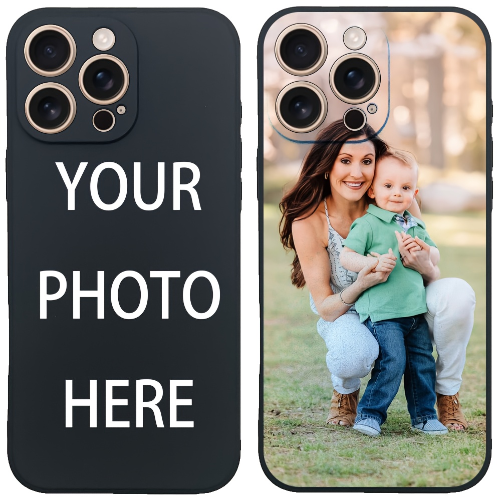 Phone Cases Customized - Customized Black Case For iPhone SE