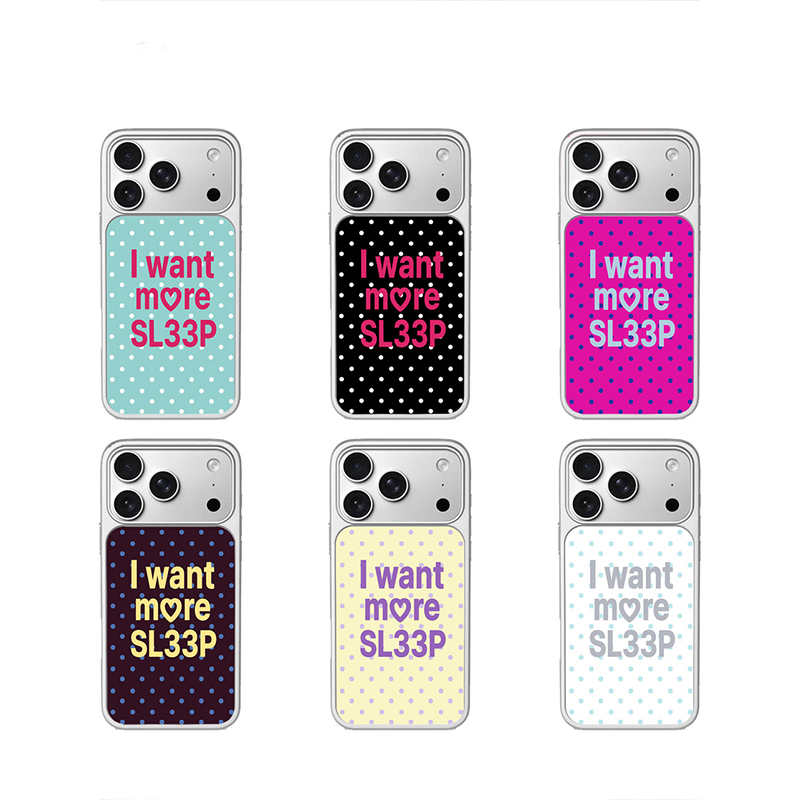 Phone Cases Customized - Ins Minimalist Polka Dot Personalized Letter