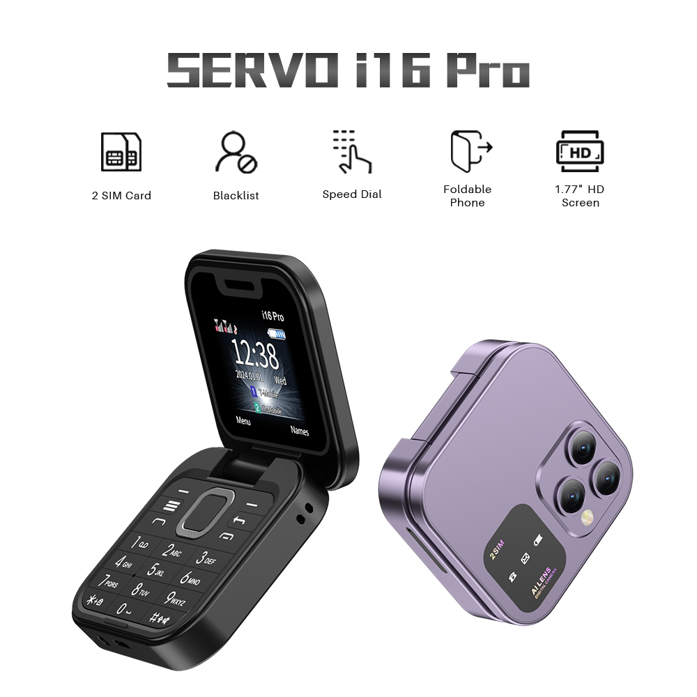 Phone Cases Verizon - SERVO 2025 New Mini Flip Mobile
