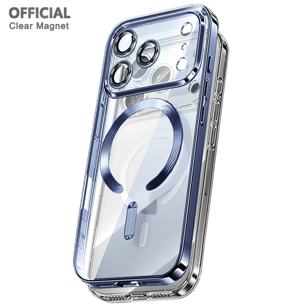 Phone Cases With Magnet - Official Original Magnet Plating Case For