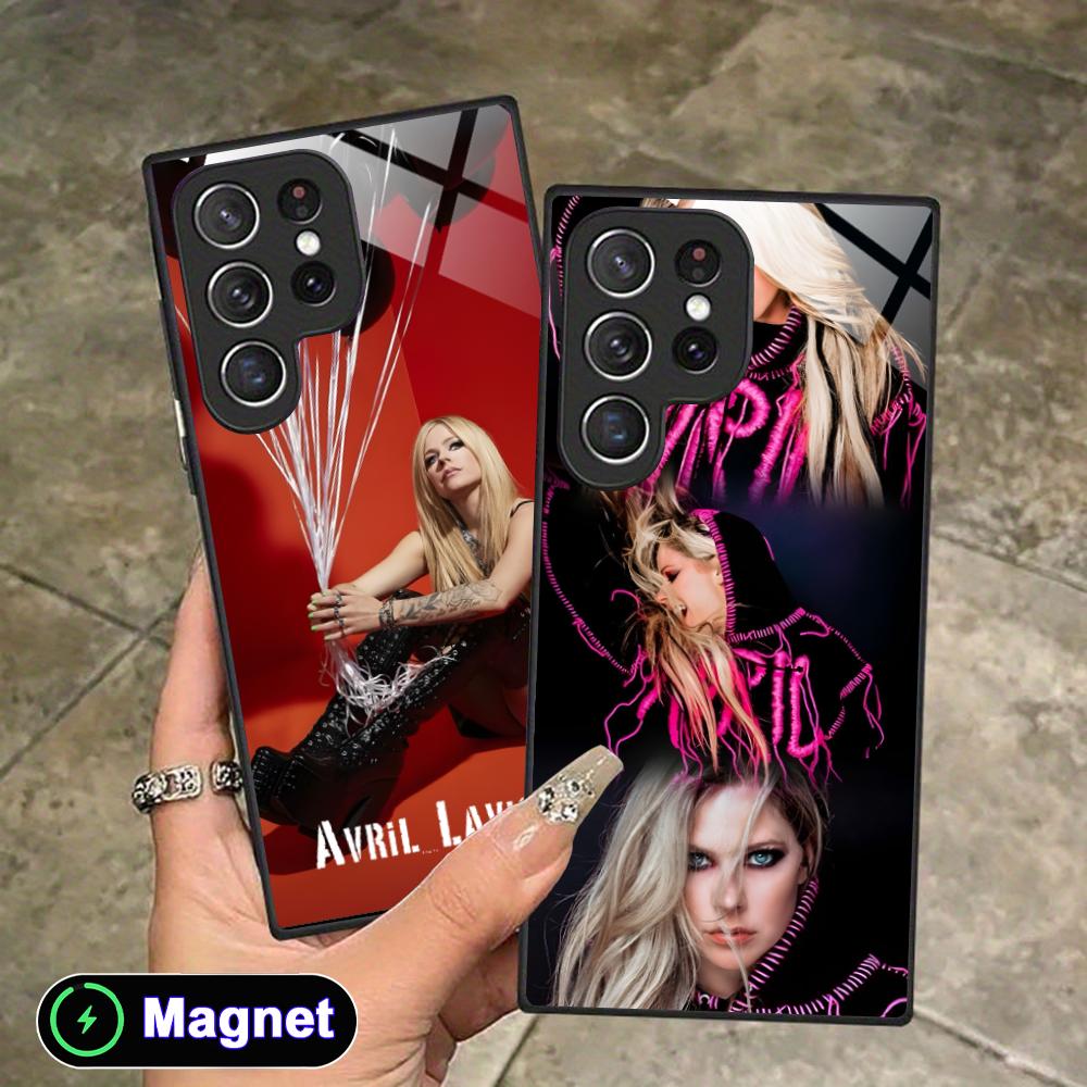 Phone Cases With Magnet - Avril Lavigne Phone Case for Samsung