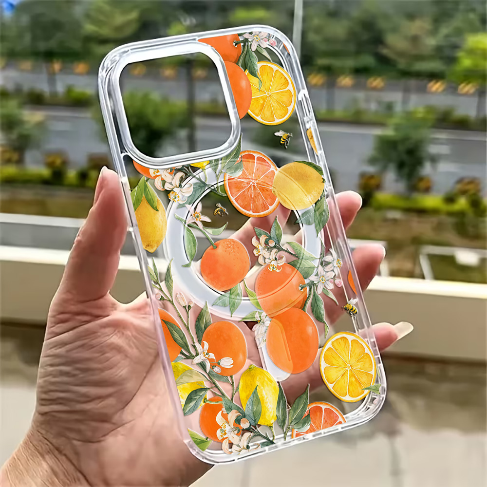 Phone Cases With Magsafe - Summer Lemon Phone Case for iPhone
