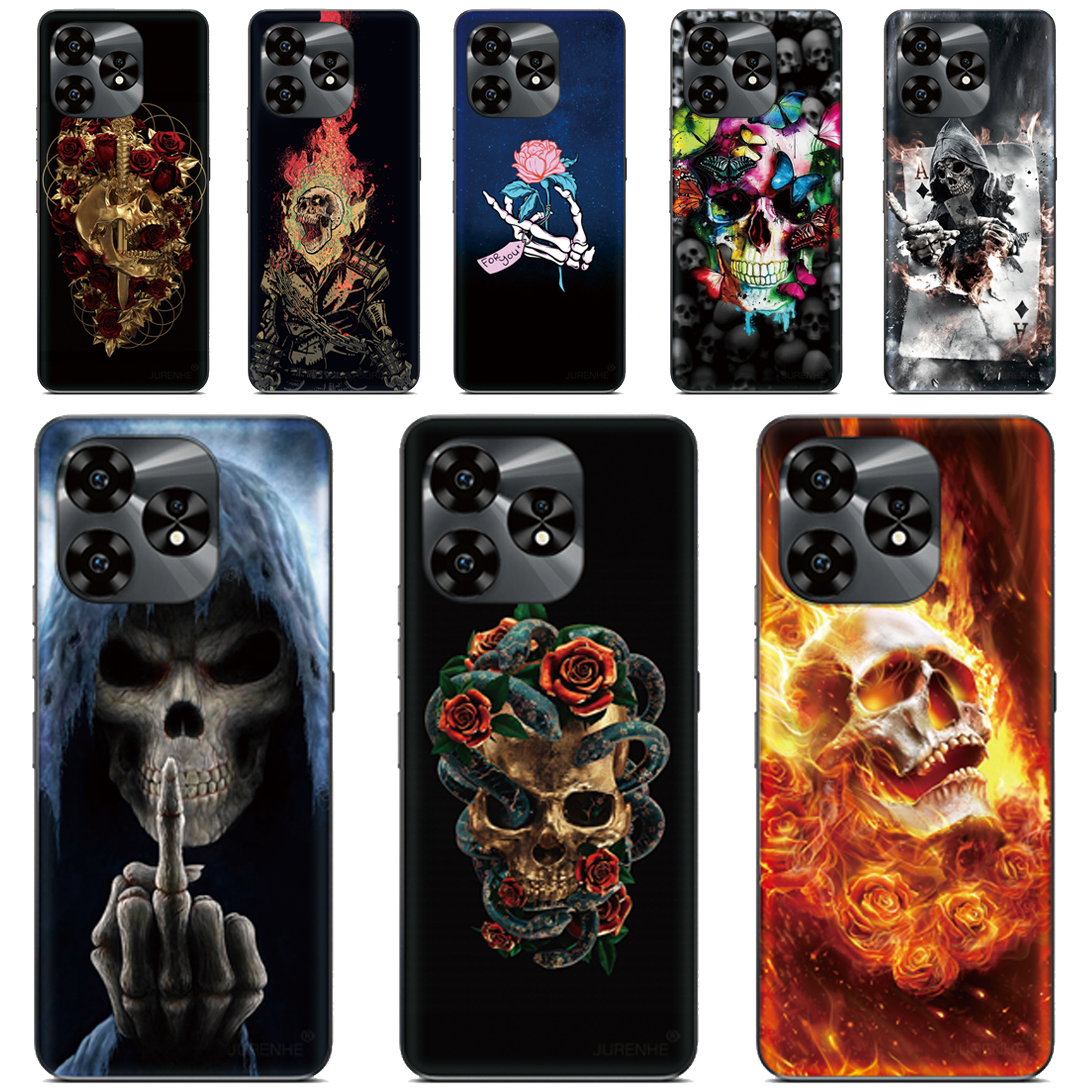 Phone Cases Nothing 3A - Cown Skull King Cover For Cubot