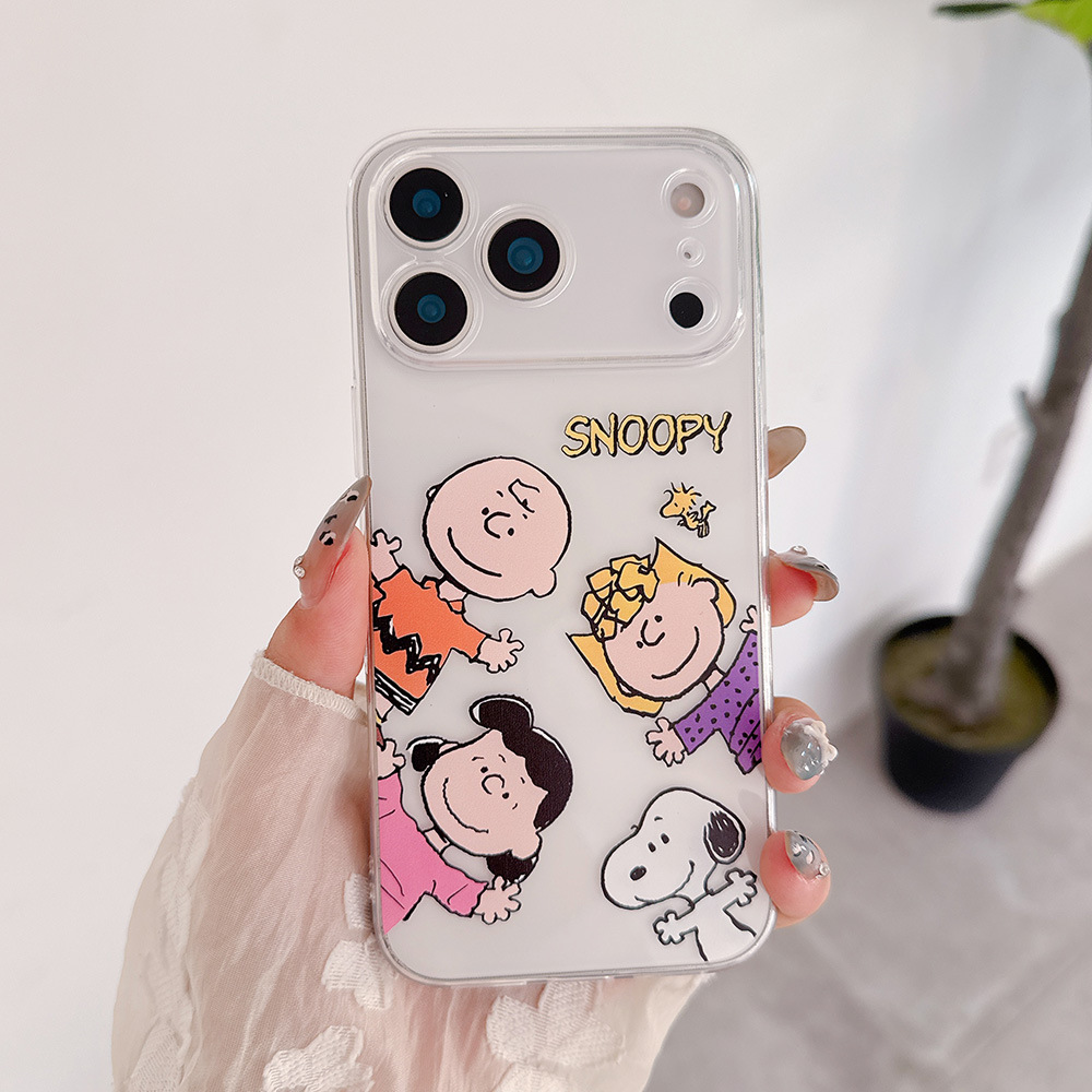 Phone Cases Brown - Cute Cartoon Peanut Snoopy Charlie Brown