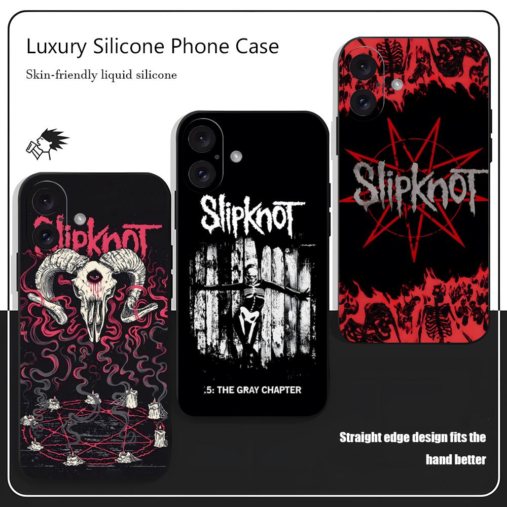 Phone Cases Iphone 16 - S-Slipknot Popular Band Phone Case For