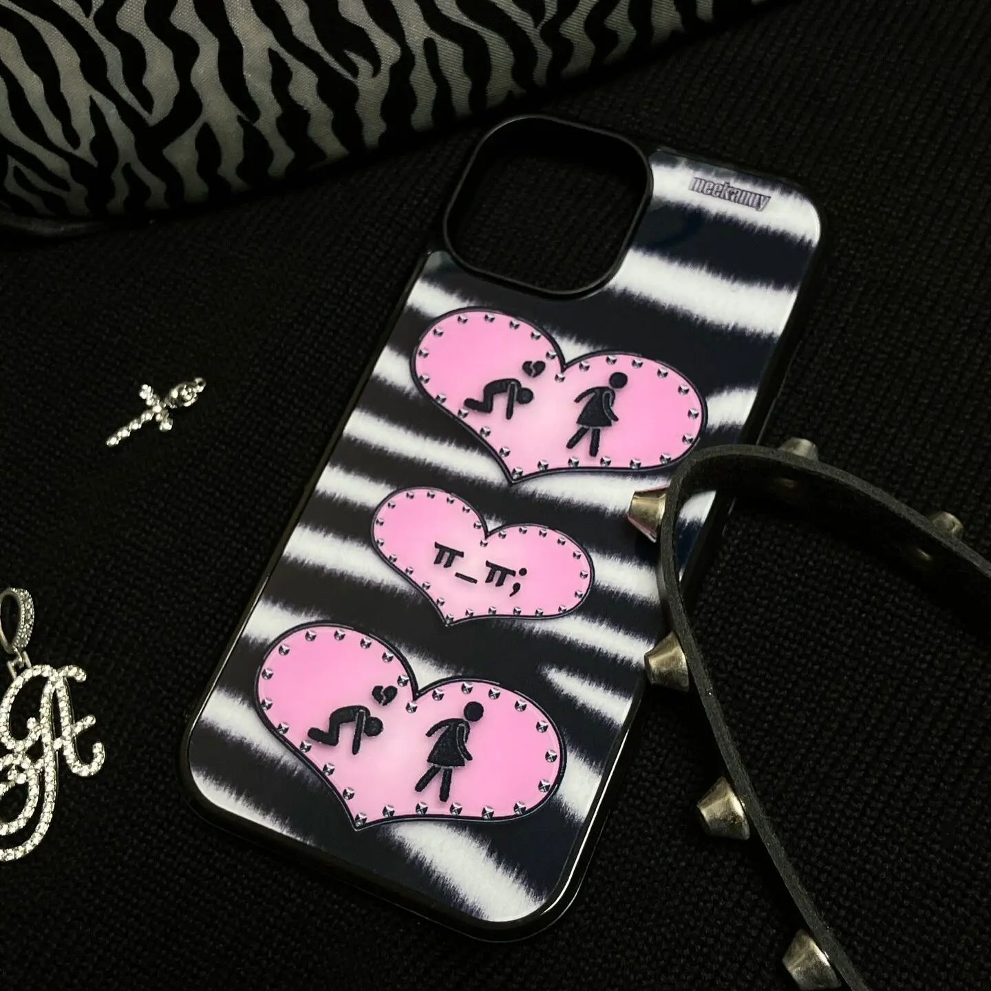 Niche Personality Ins Black an - Phone Cases Customized recension och pris