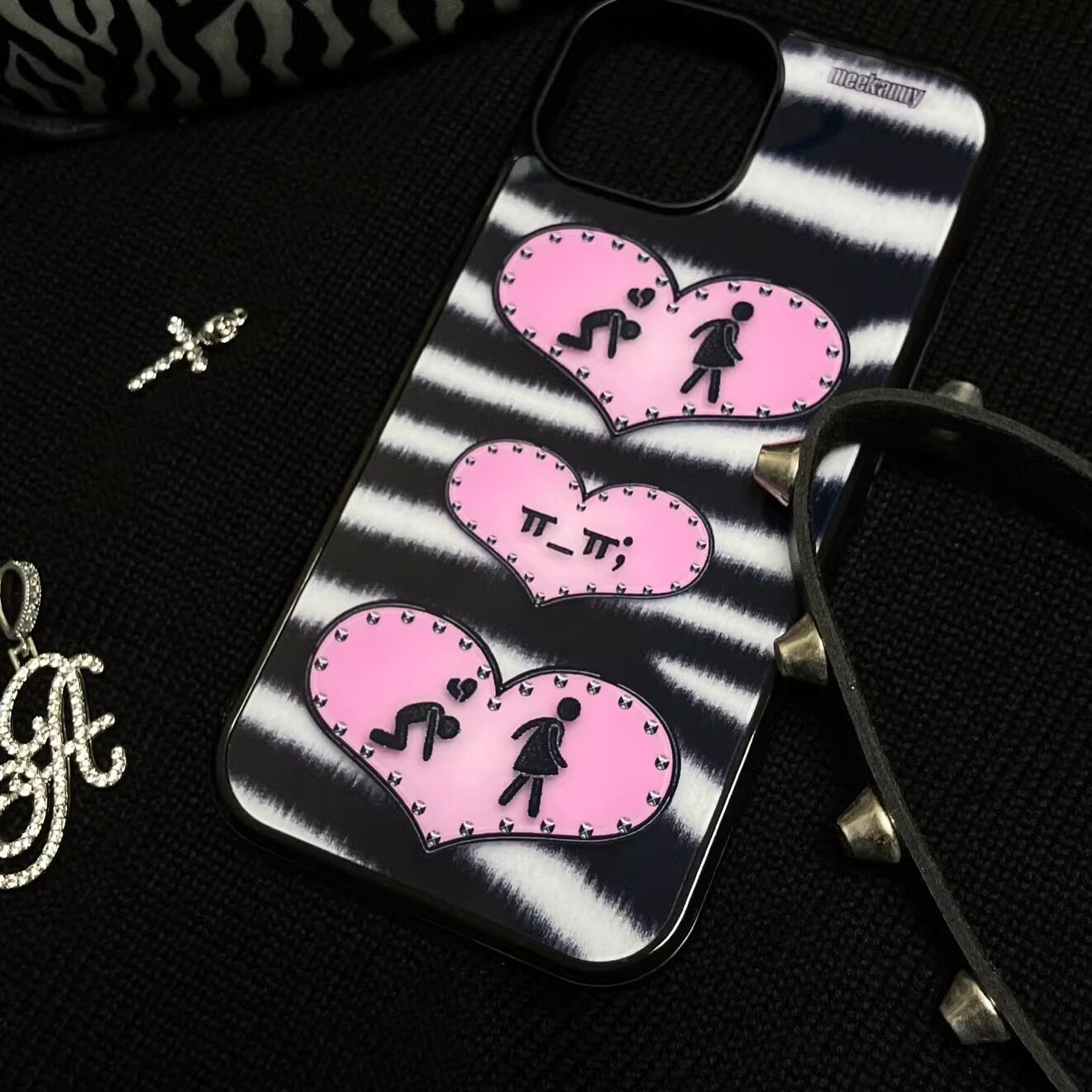 Niche Personality Ins Black an - Phone Cases Customized recension och pris