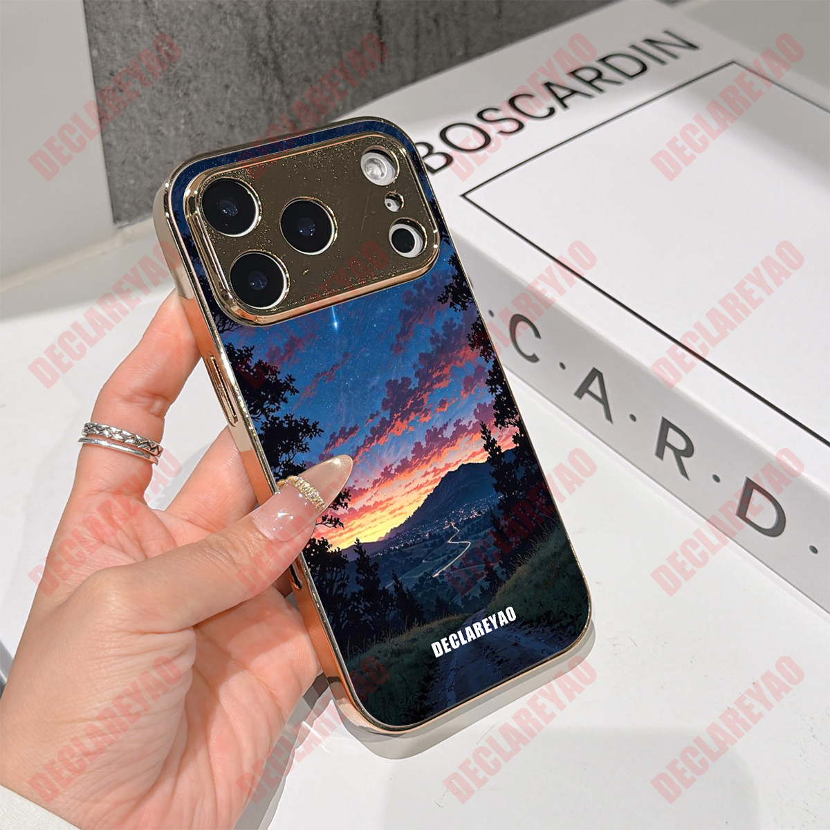 DECLAREYAO Custom Glass Case F - Phone Cases Customized recension och pris