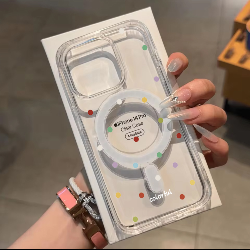 INS Korean Creative Colored Wa - Phone Cases With Magsafe recension och pris