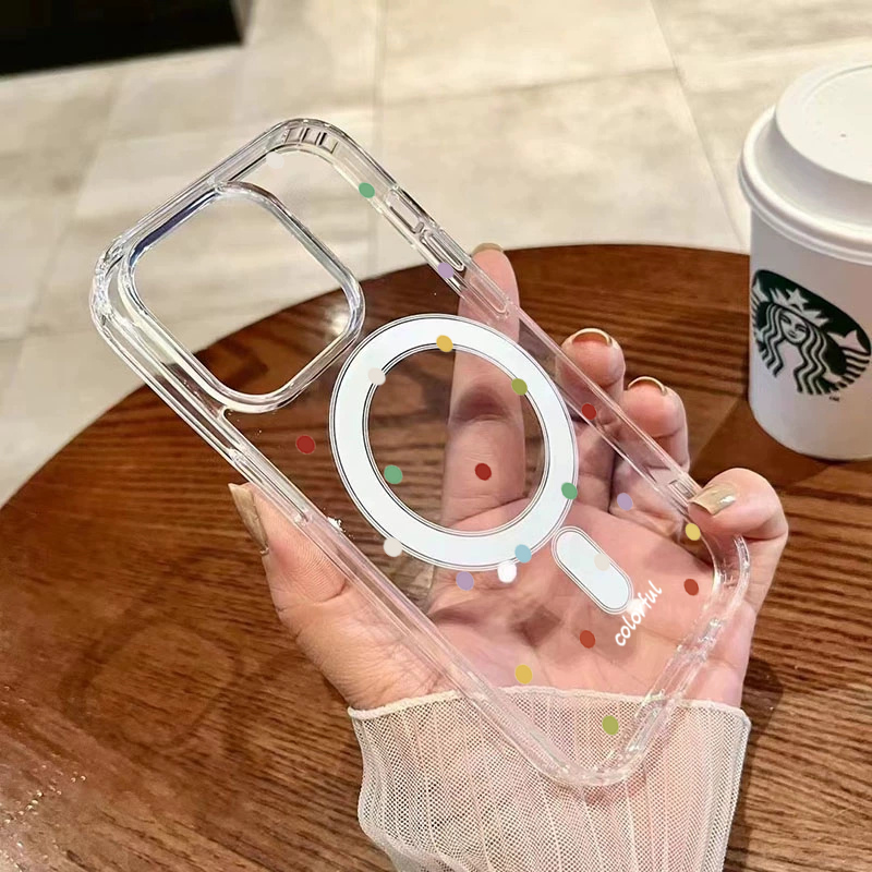 INS Korean Creative Colored Wa - Phone Cases With Magsafe recension och pris