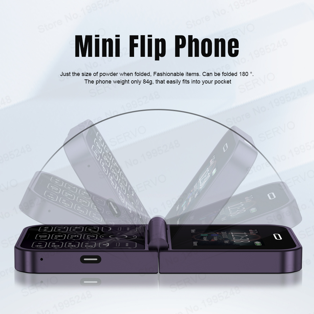 SERVO F15 Mini GSM Flip Mobile - Phone Cases Verizon recension och pris
