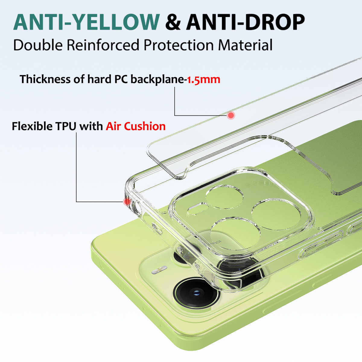 Funda Airbag ShockProof Soft T - Phone Cases Europe recension och pris
