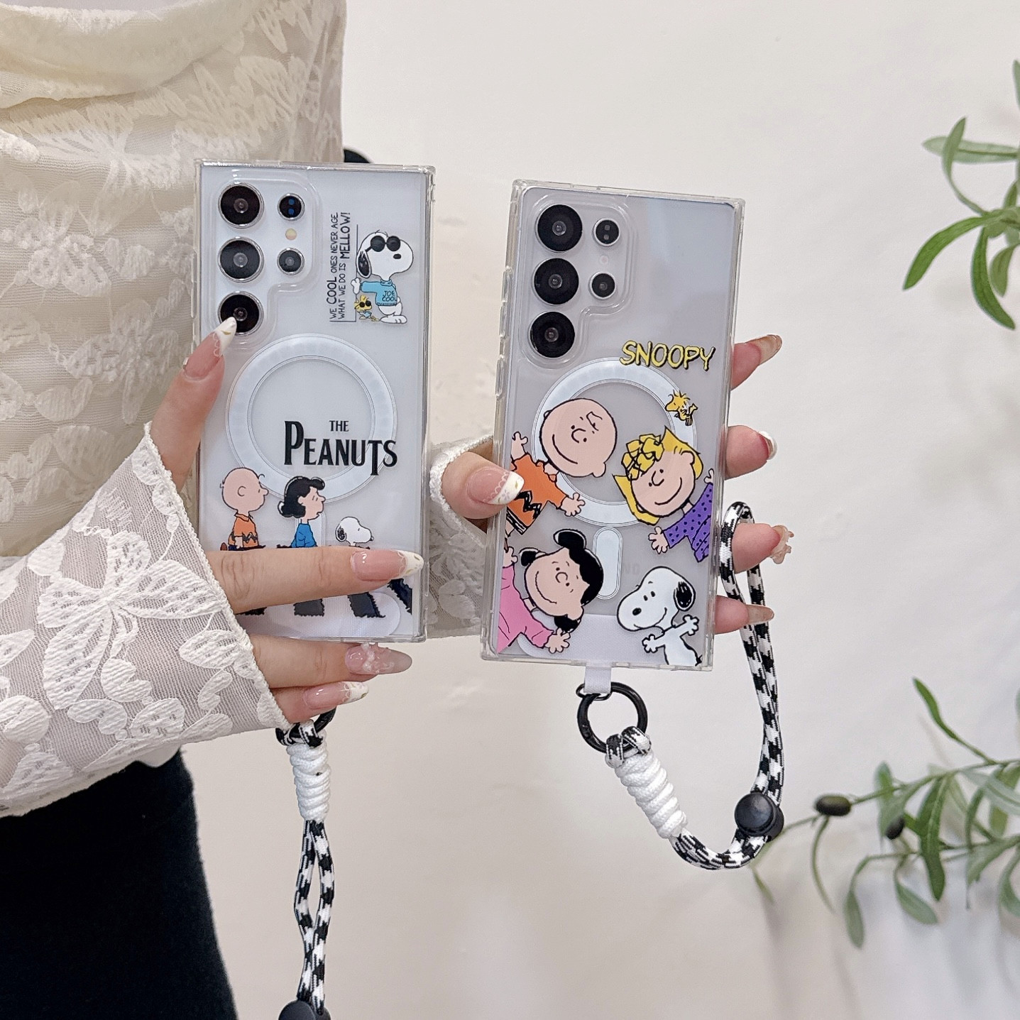 Cute Cartoon Snoopy Charlie Br - Phone Cases Brown recension och pris