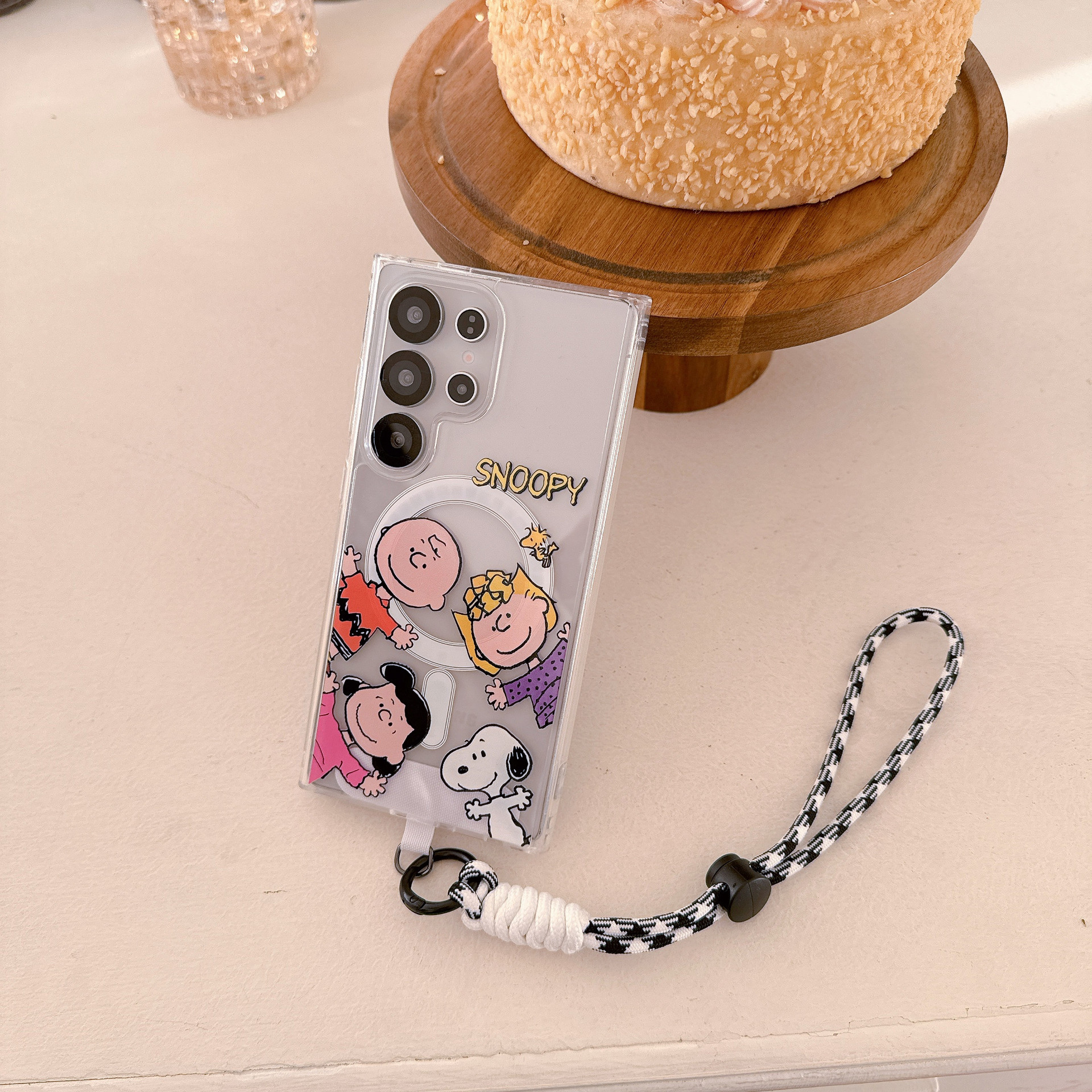 Cute Cartoon Snoopy Charlie Br - Phone Cases Brown recension och pris