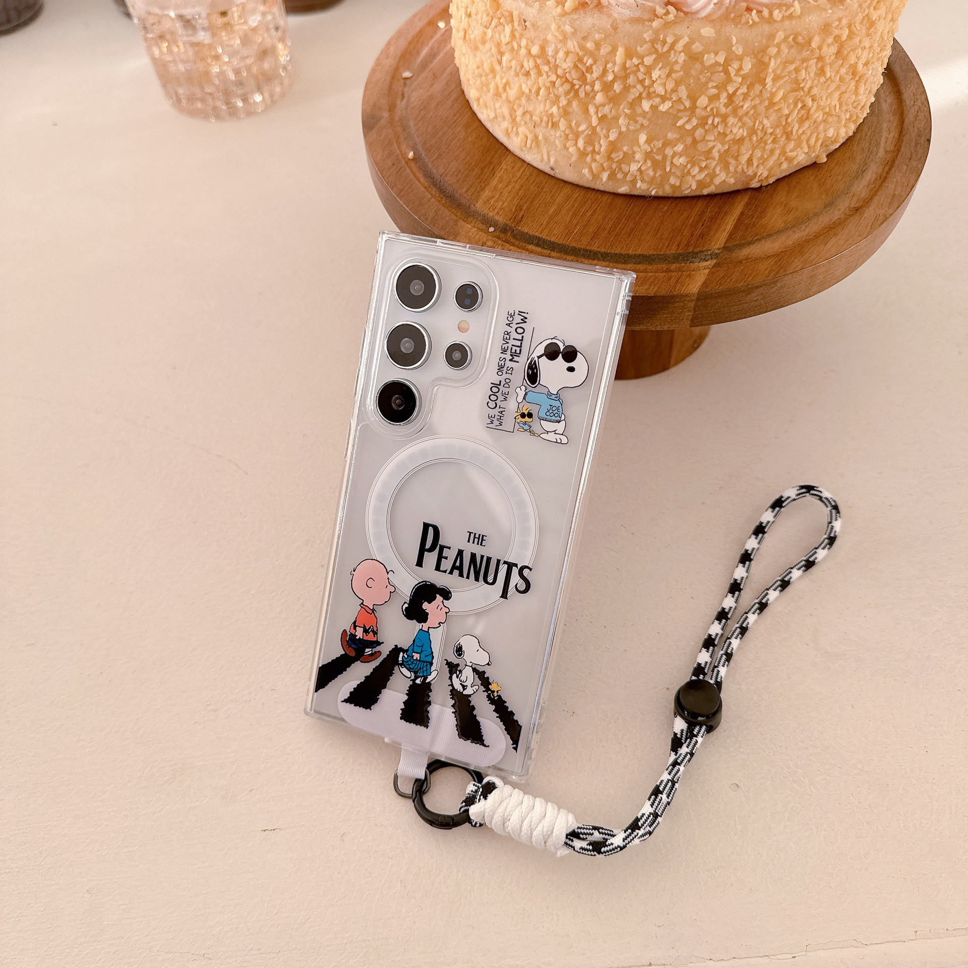 Cute Cartoon Snoopy Charlie Br - Phone Cases Brown recension och pris