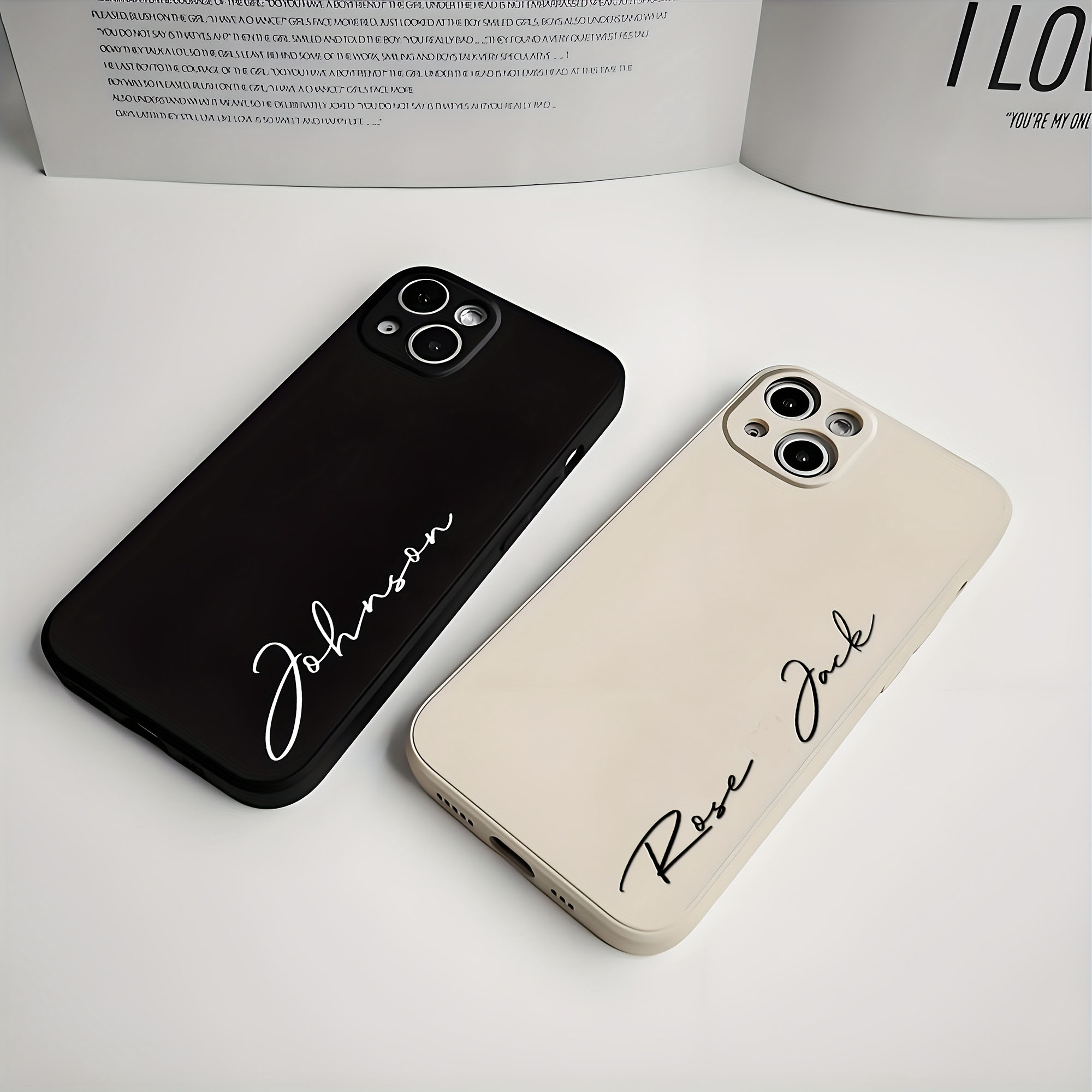 Customized Text Case For iPhon - Phone Cases Customized recension och pris