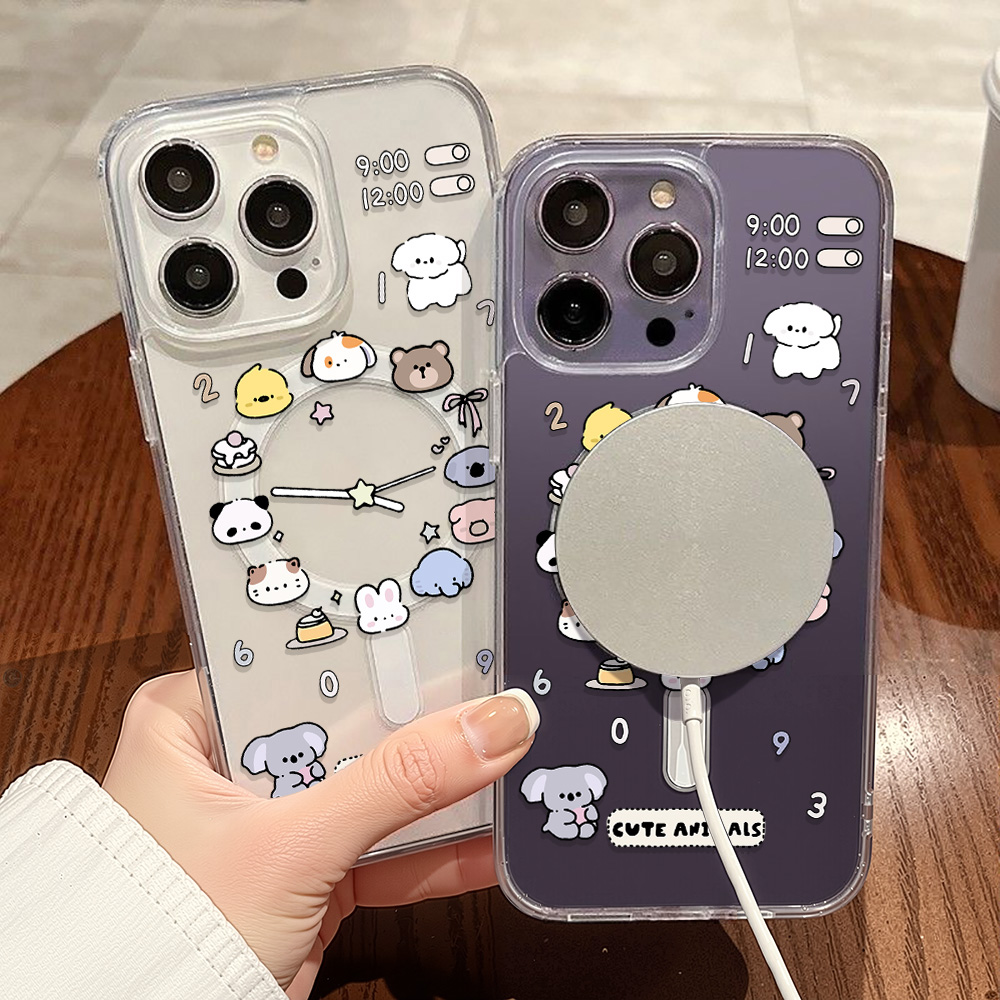 Cute Cartoon Animals Phone Cas - Phone Cases With Magsafe recension och pris