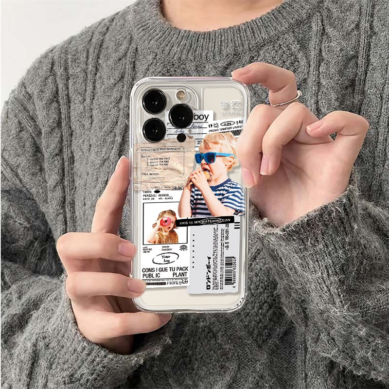 Fashion Blonde Little Boy Phon - Phone Cases Xr Boys recension och pris