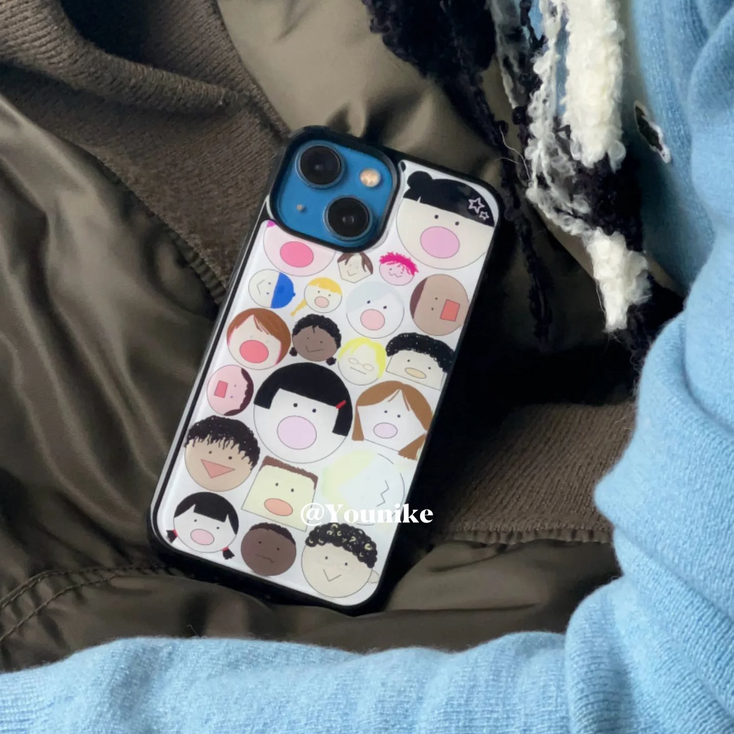 Cartoon Korean Ins Cute Big He - Phone Cases Customized recension och pris