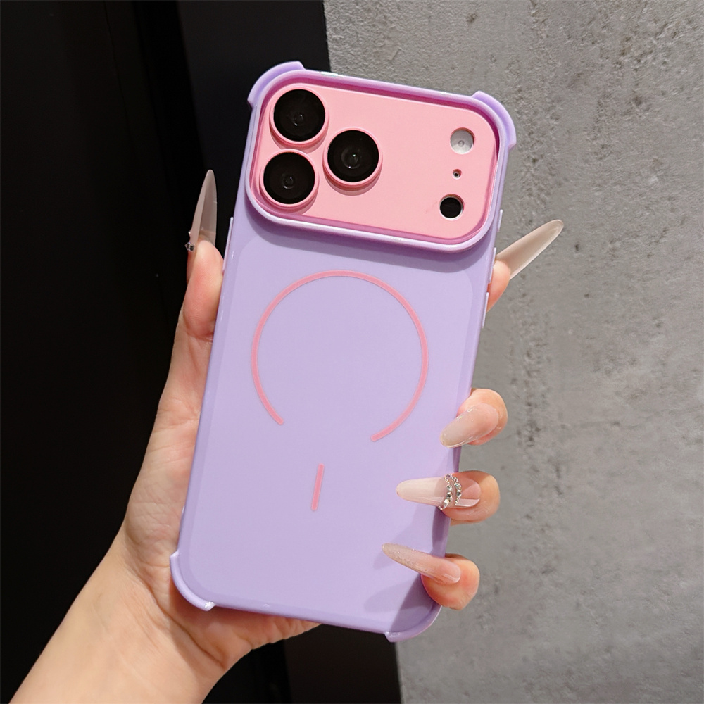 Contrast Color Armor Phone Cas - Phone Cases Iphone 16 recension och pris