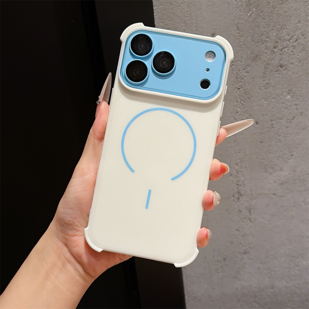 Contrast Color Armor Phone Cas - Phone Cases Iphone 16 recension och pris