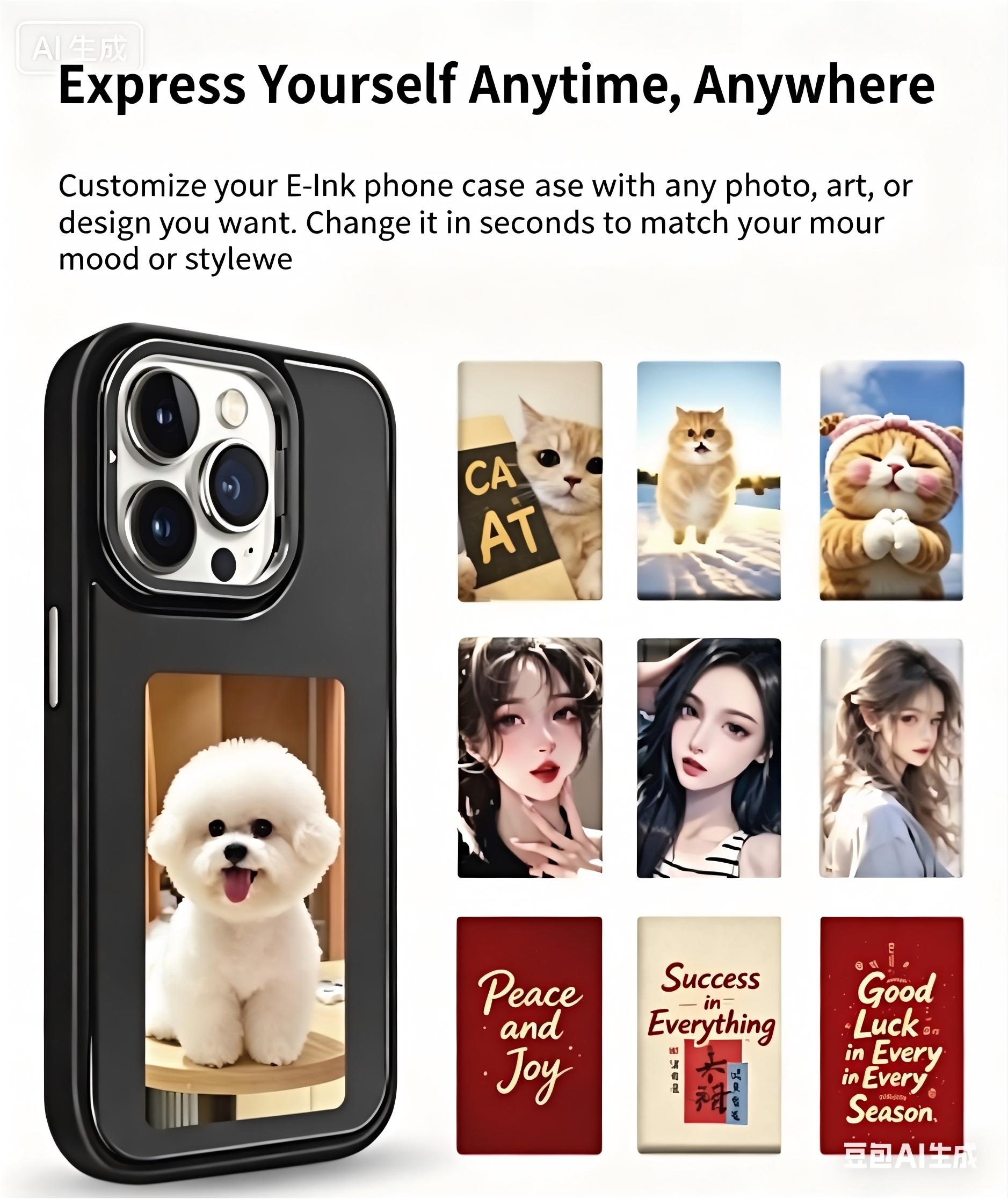NFC Smart E-ink Phone Case DIY - Phone Cases Customized recension och pris