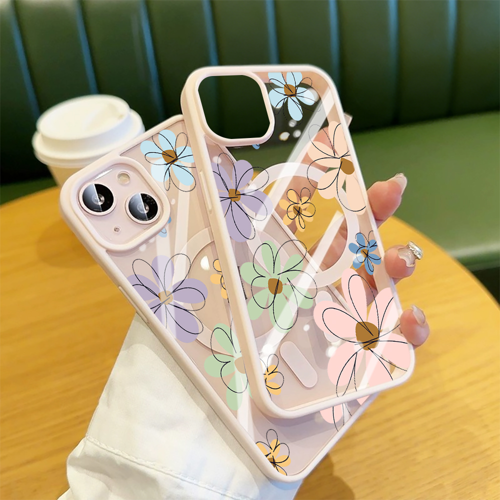 Blueberry Floral Clear Case  F - Phone Cases With Magsafe recension och pris