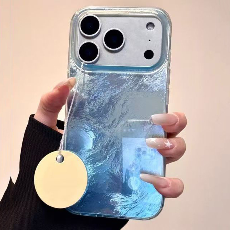 INS Style Blue Blending Print  - Phone Cases Brown recension och pris