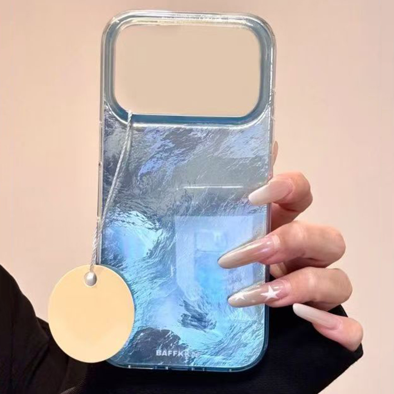 INS Style Blue Blending Print  - Phone Cases Brown recension och pris