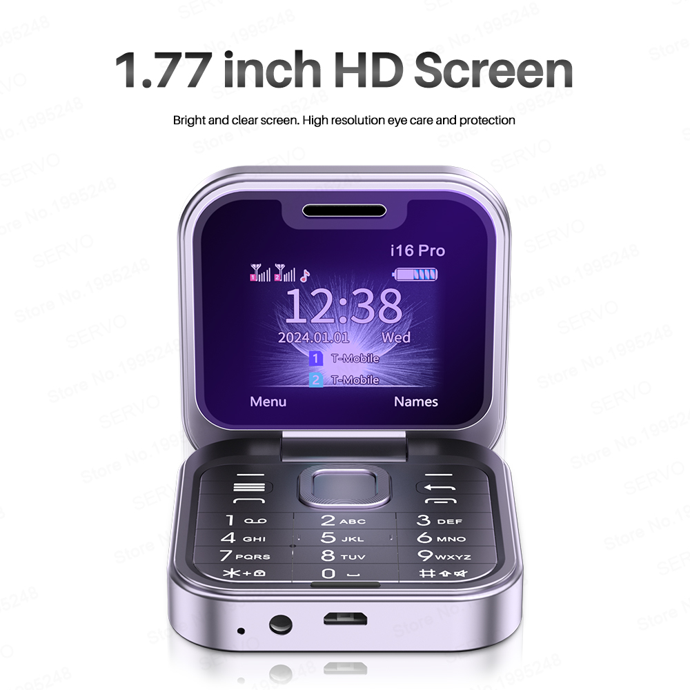 SERVO 2025 New Mini Flip Mobil - Phone Cases Verizon recension och pris