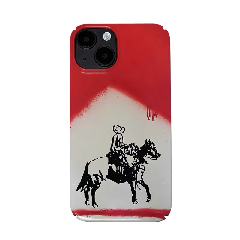 Ins Korean Red Riding Boy Phon - Phone Cases Xr Boys recension och pris