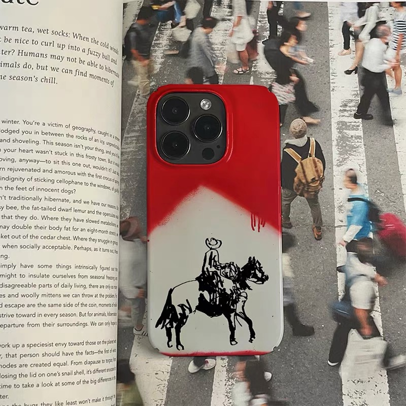 Ins Korean Red Riding Boy Phon - Phone Cases Xr Boys recension och pris