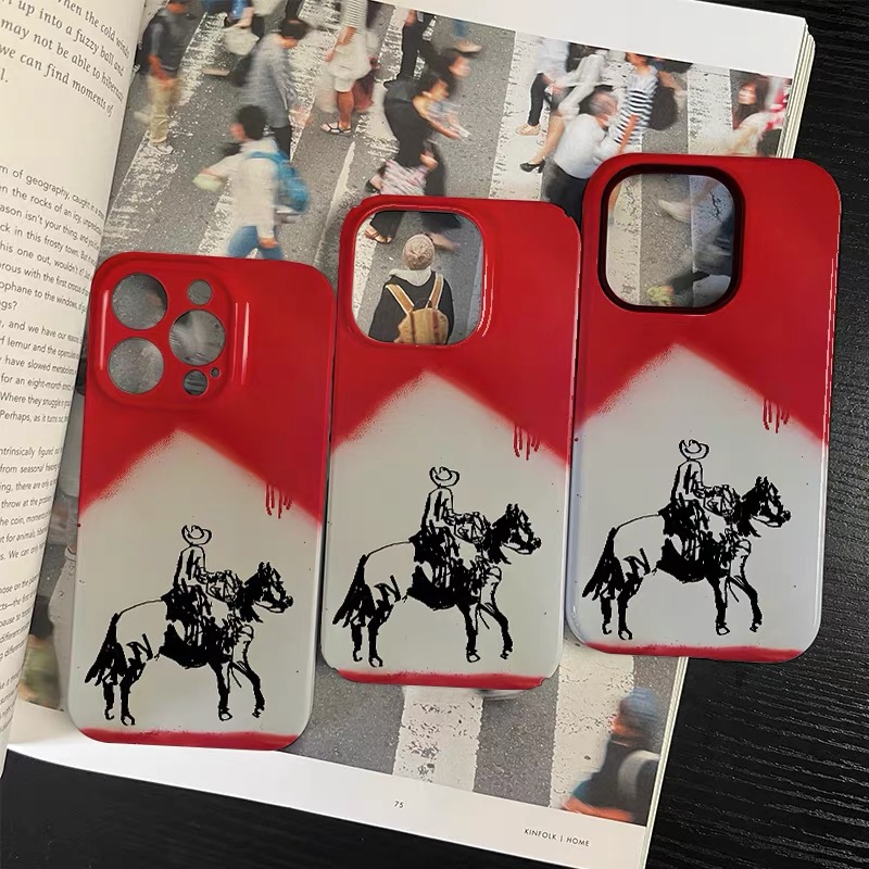 Ins Korean Red Riding Boy Phon - Phone Cases Xr Boys recension och pris