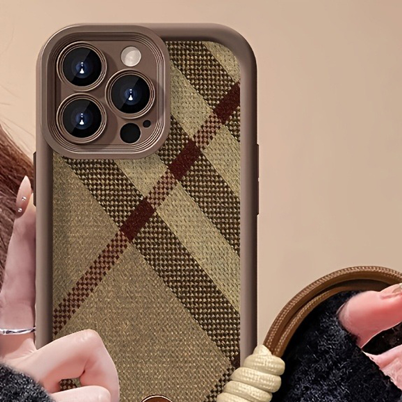 Brown Stripes Lanyard Strap Ro - Phone Cases Brown recension och pris