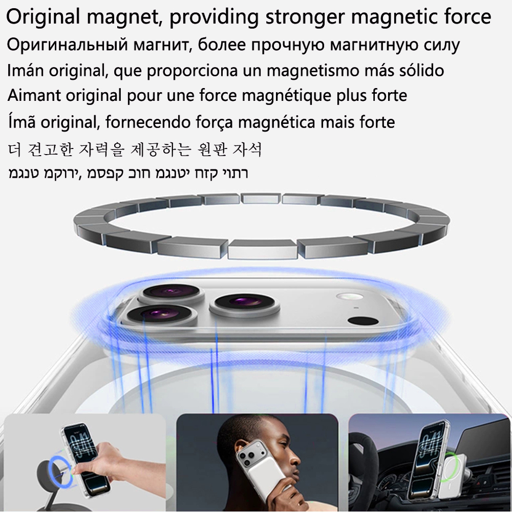 Magnetic Full Cover Back Prote - Phone Cases With Magnet recension och pris