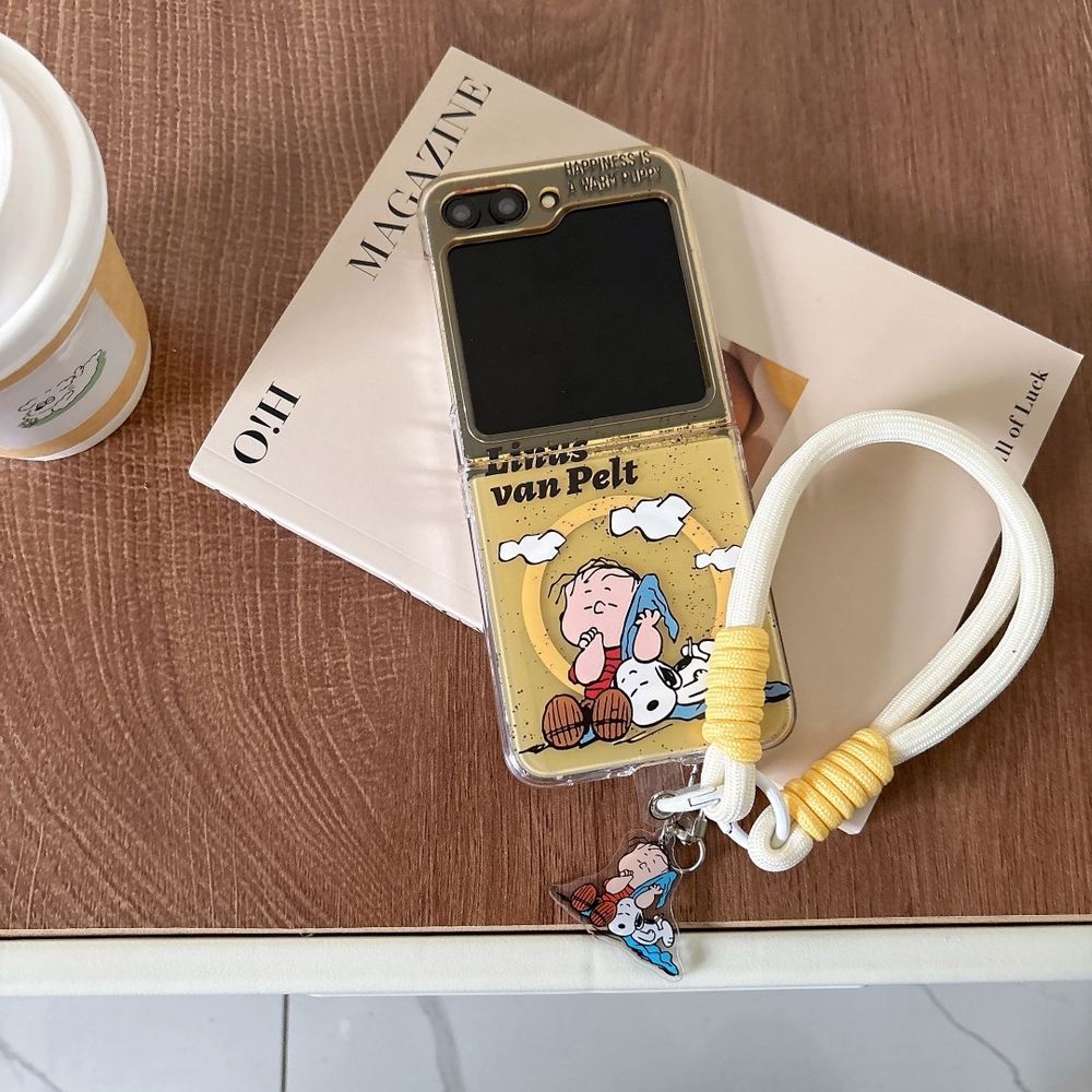 Cute Cartoon Snoopy Charlie Br - Phone Cases Brown recension och pris