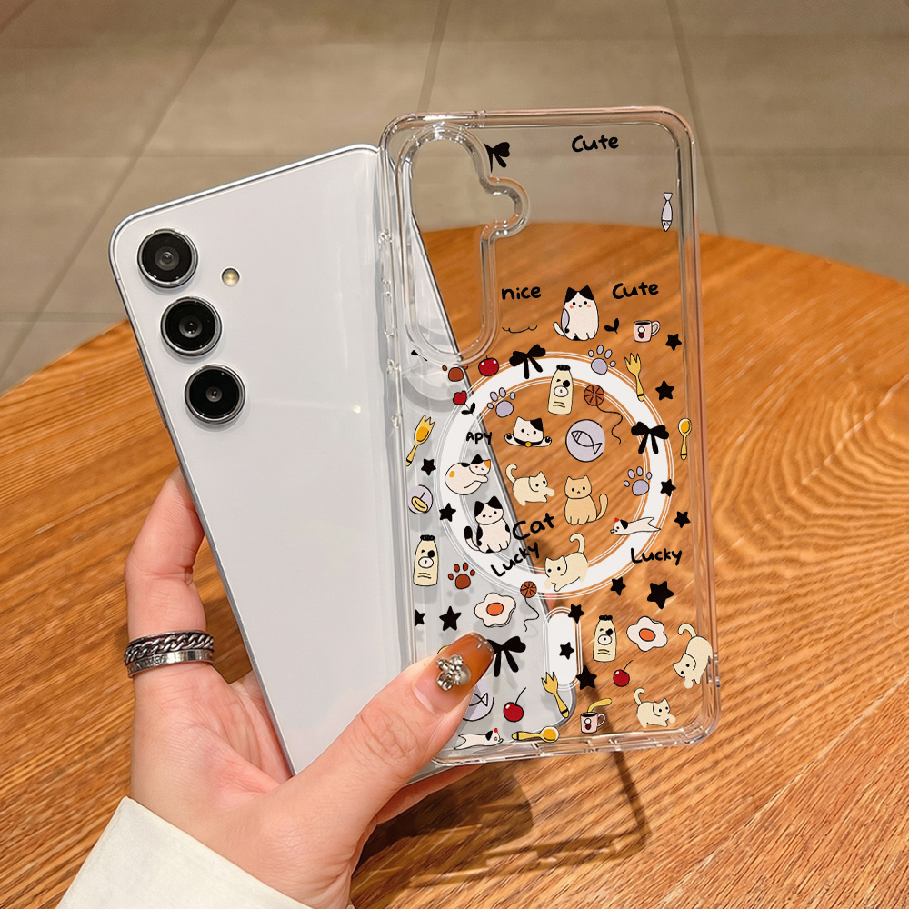Cute Cat Magnetic Phone Case F - Phone Cases With Magsafe recension och pris
