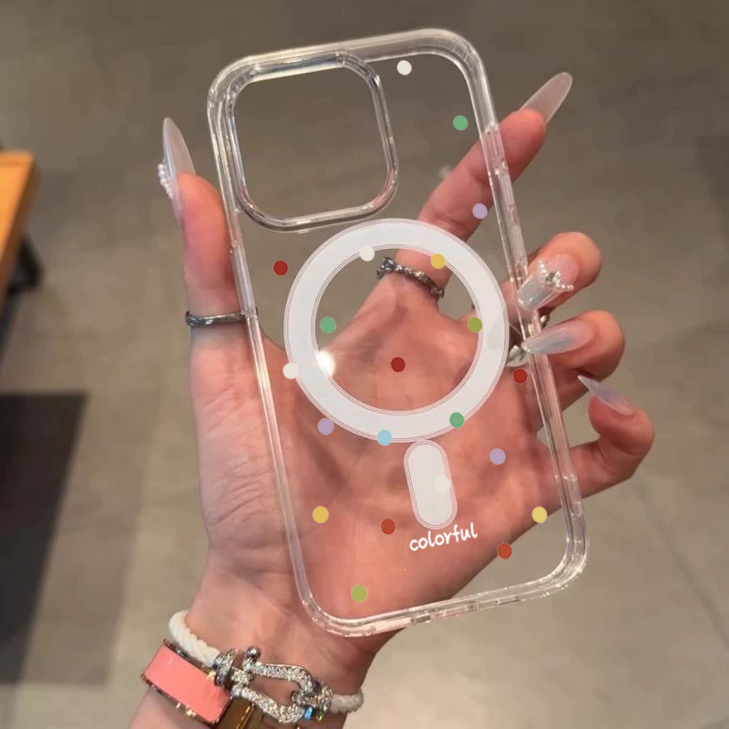 INS Korean Creative Colored Wa - Phone Cases With Magsafe recension och pris