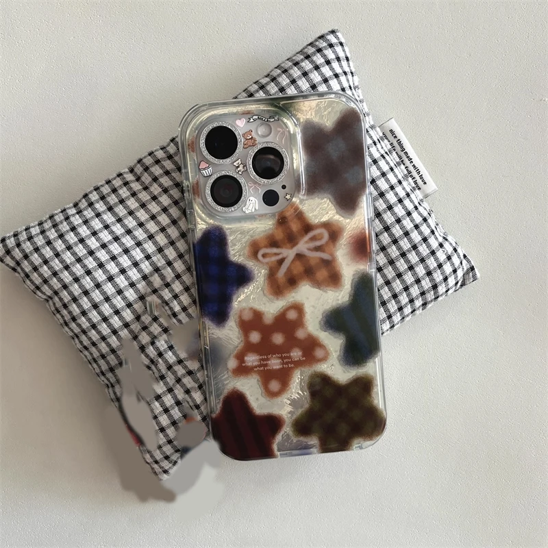 Korean Winter Cute Brown Check - Phone Cases Brown recension och pris