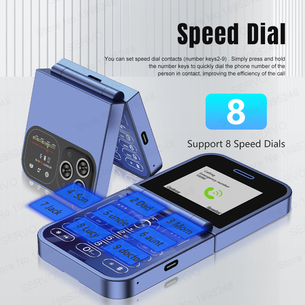 SERVO F15 Mini Small Flip Mobi - Phone Cases Verizon recension och pris