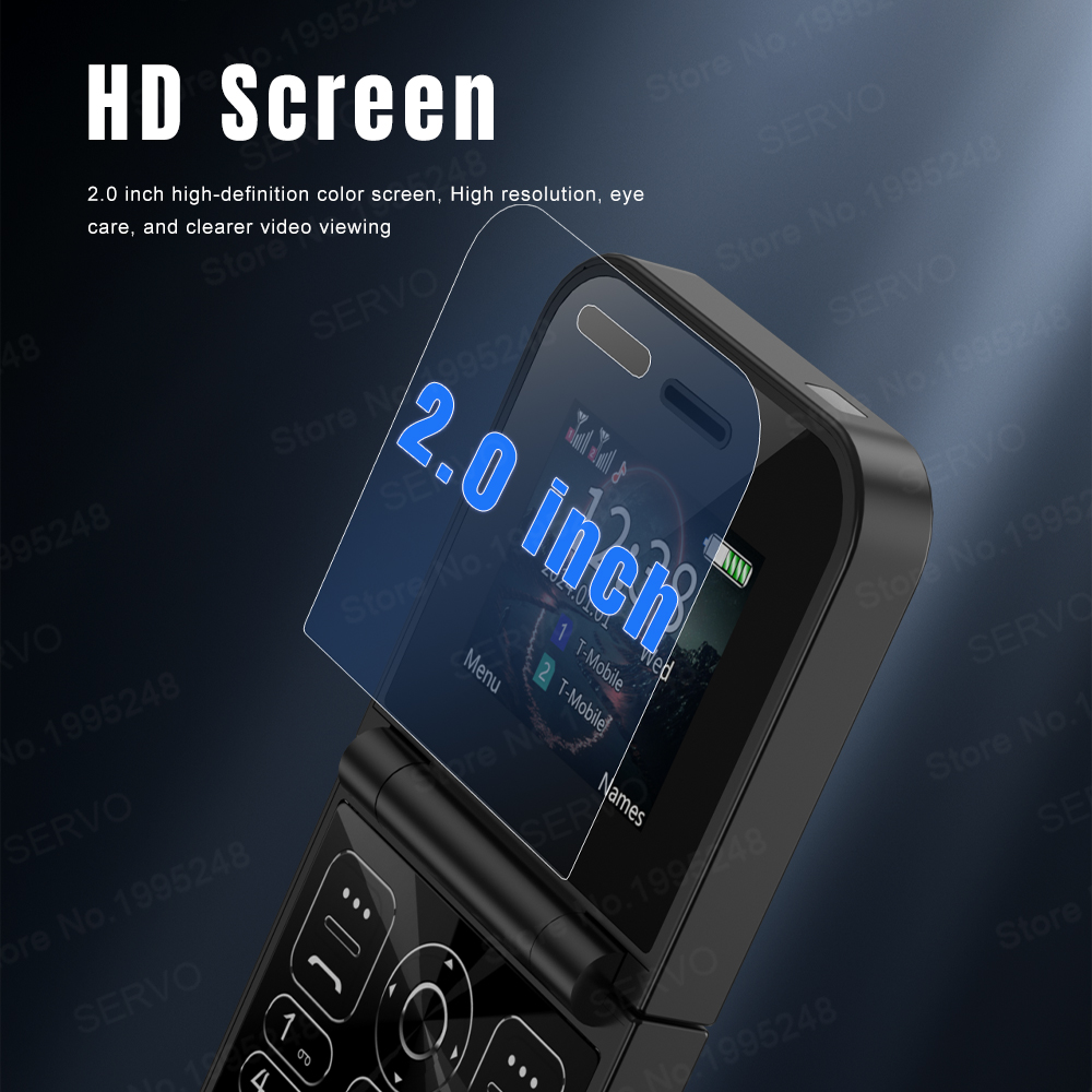 SERVO F15 Mini Small Flip Mobi - Phone Cases Verizon recension och pris
