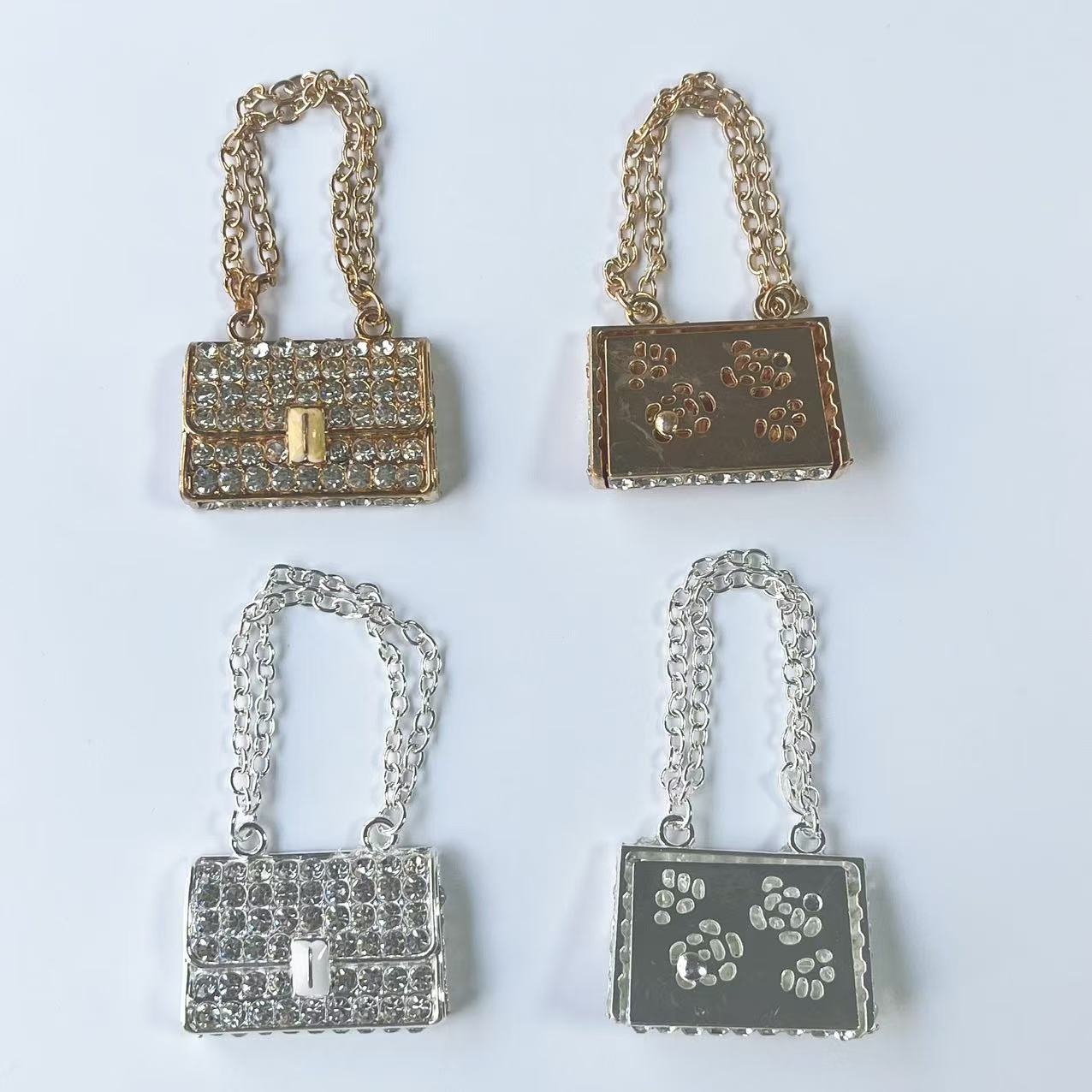 4Pcs Chic Mini Rhinestone Hand - Phone Cases Europe recension och pris