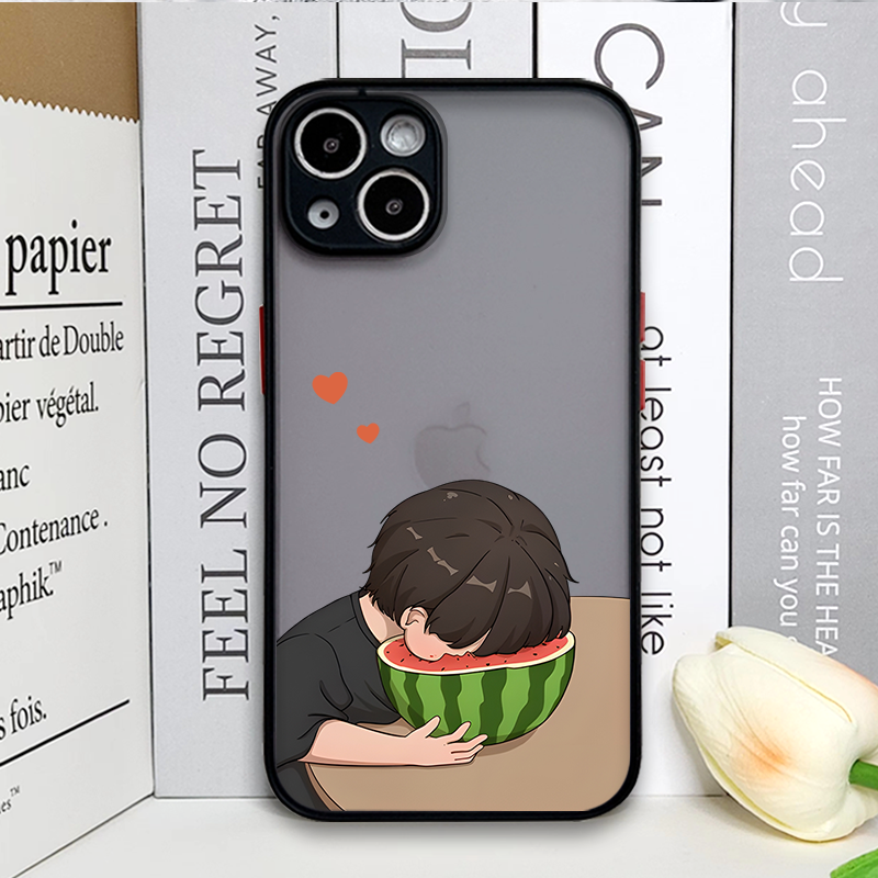 Creative Cartoon Boy Girl Pair - Phone Cases Xr Boys recension och pris