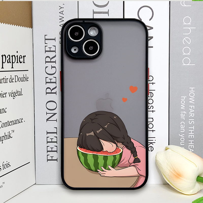 Creative Cartoon Boy Girl Pair - Phone Cases Xr Boys recension och pris
