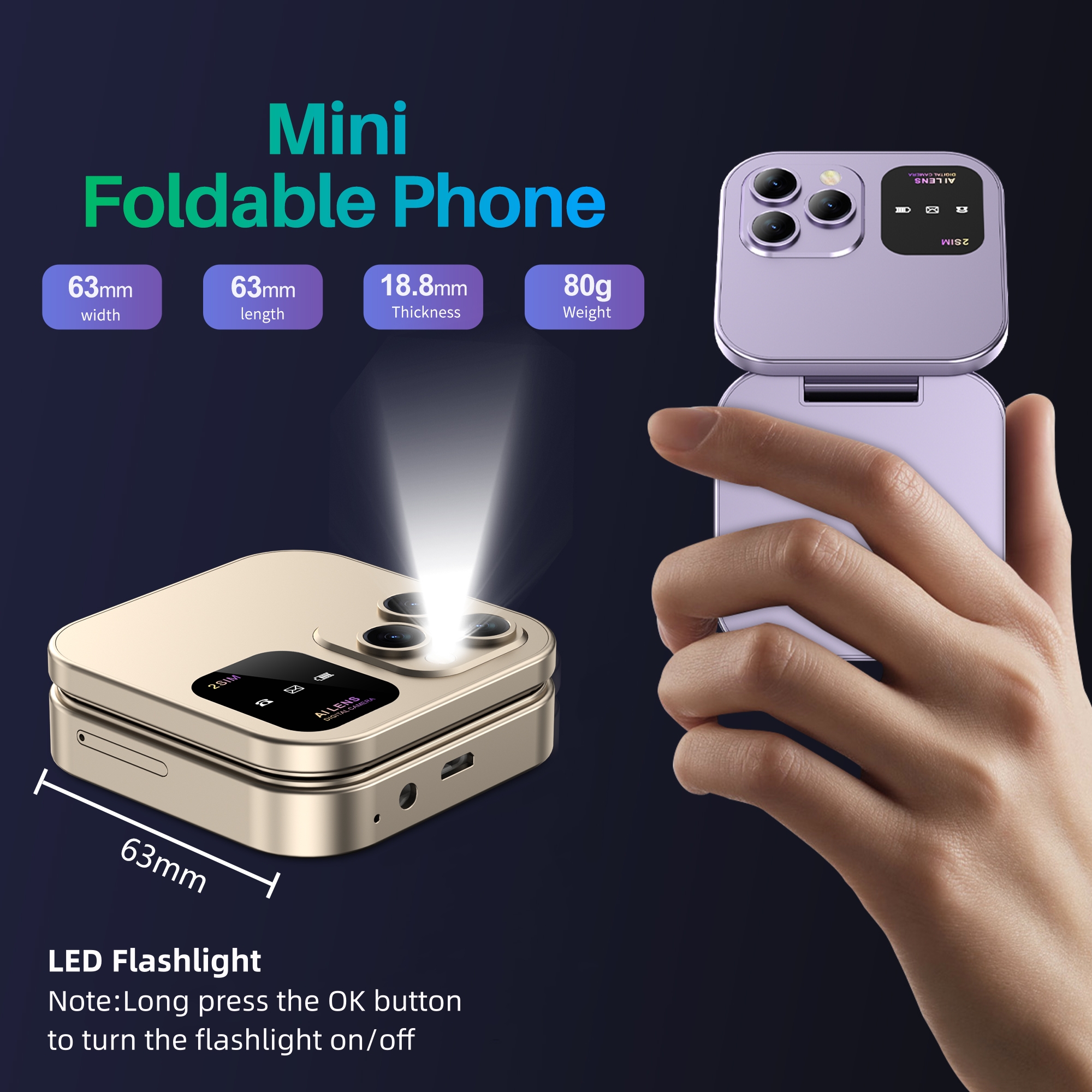 SERVO i16Pro Small Foldable Mo - Phone Cases Verizon recension och pris