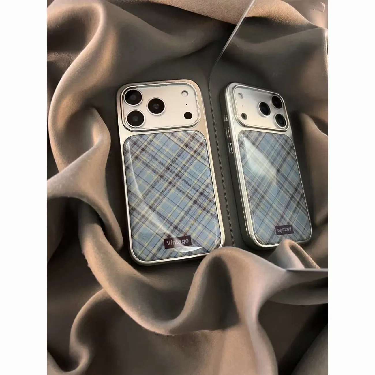 Japanese and Korean Ins Retro  - Phone Cases Brown recension och pris