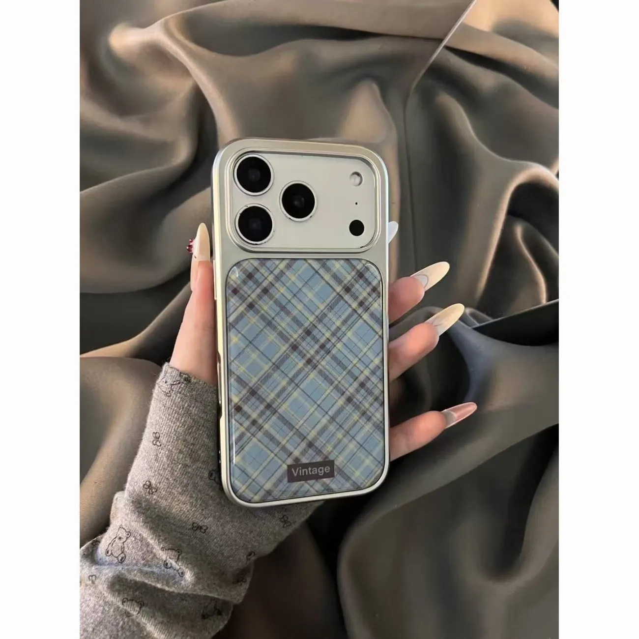 Japanese and Korean Ins Retro  - Phone Cases Brown recension och pris